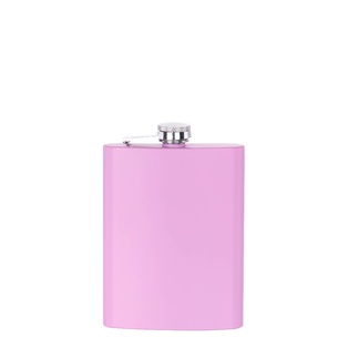 8oz/240ml Stainless Steel Hip Flask(8oz/240ml,Common,Pink)