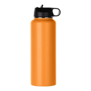 Powder Coated Hydro Flask(40oz/1200ml,Common Blank,Orange)