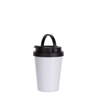 Stainless Steel Coffee Cup(12oz/350ml,Common Blank,White)