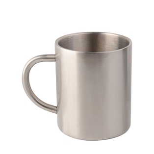 Stainless Steel Mug(15oz/450ml,Sublimation Blank,Silver)