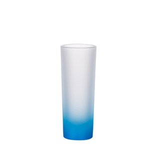 3oz Shot Glass(Gradient Color Light Blue)