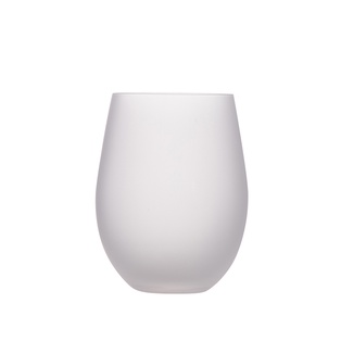 17oz/500ml Stemless Wine Glass(Frosted)