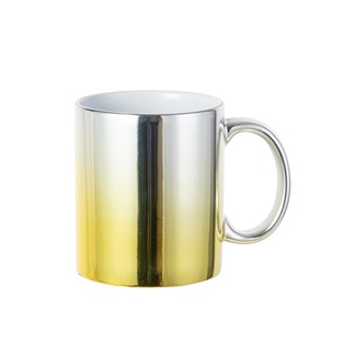 11oz Gradient Gold/Silver Plated
Ceramic Mug