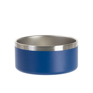 32oz/960ml Stainless Steel Dog Bowl (Powder Coated, Dark Blue)