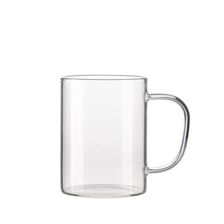 15oz/450ml Glass Mug(Clear)